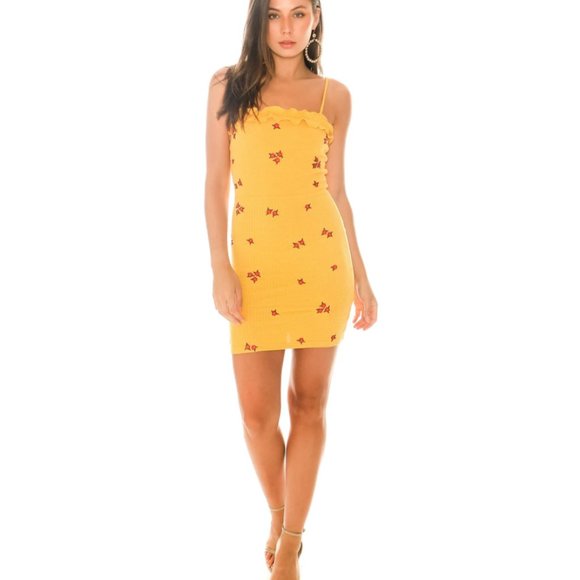 ✨SOLD✨ Sunset Dancer Mini Dress - Picture 3 of 4